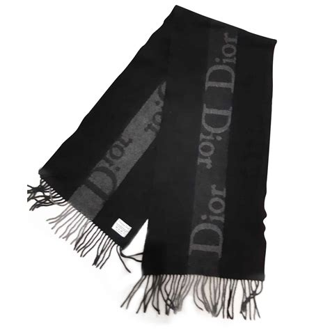 christian dior black scarf|Christian Dior scarf for women.